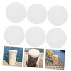 KICHOUSE 6pcs PVC Dock Piling Protection Caps for Wooden Piles