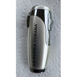 La Gloria Cubana Series  Triple Torch Cigars’s Lighter With Built In Puncher