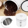 Stainless Steel Sealed Canister Coffee Flour Sugar Container Storage Jar