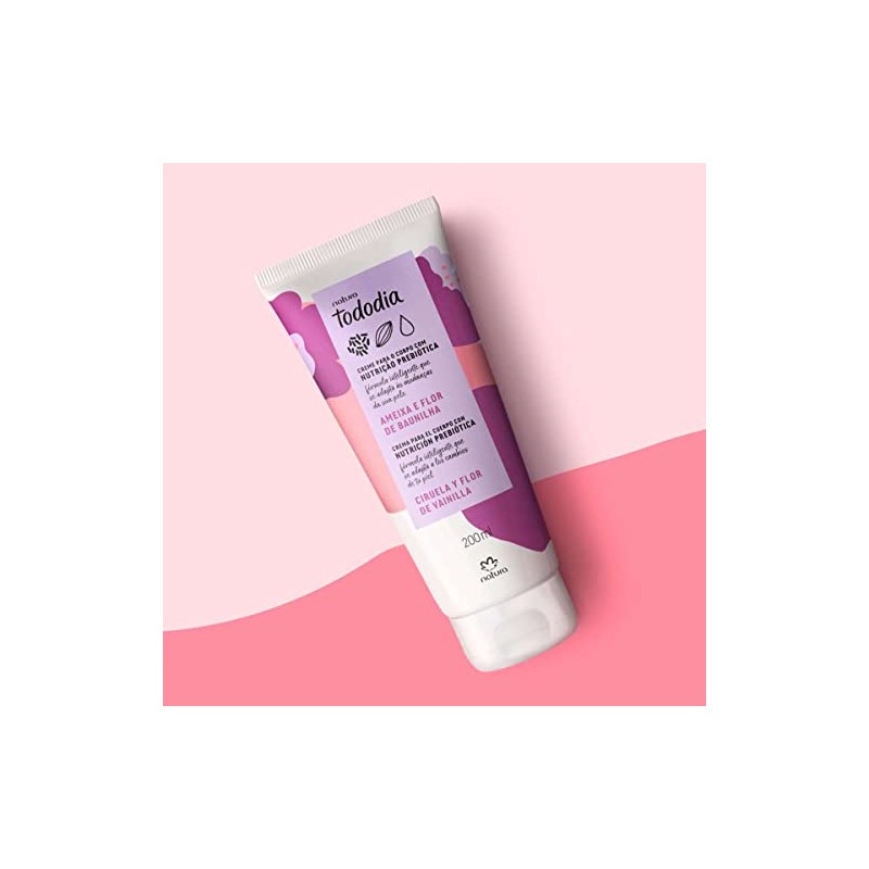Natura Tododia Crema Nutritiva para Cuerpo Ciruela Flor de Vainilla