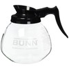 BUNN 12 Cup Standard Decanter Coffee Pot, Clear/Black