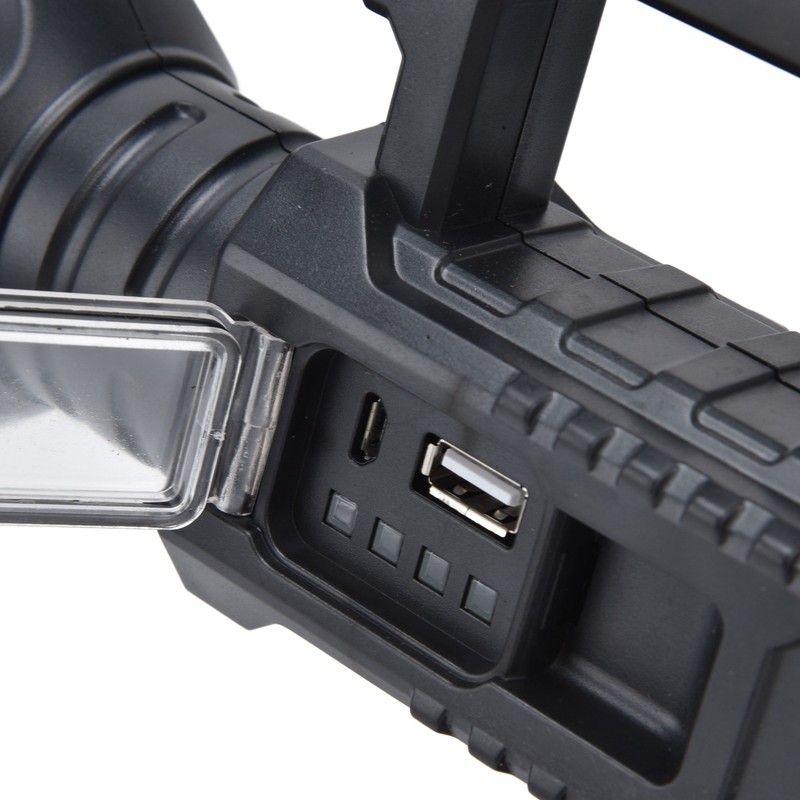 P50 LED Searchlight Smart Power Display Super Bright Handheld Spotlights