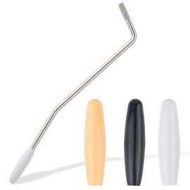 Silver Whammy Bar, 5.6mm Whammy Bar with Tip Metal Single Tremolo-Arm Metal Single for Electric Guitar Tremolo-System, Thread Tremolo-Arm for Electric Guitar