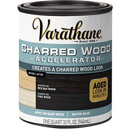 Rust-Oleum 347105 Charred Wood Accelerator, Black
