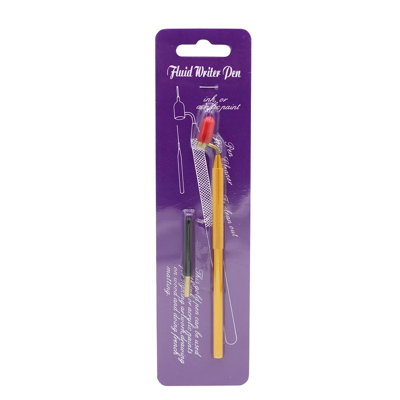 Creative Hobbies Detailing Fine Line Fluid Writer Paint Applicator Pen