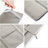 OHAOLYLE Car Sun Visor Organizer,Multi-Pocket Sun Visor Pouch,Leather Car Sun