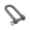 Long D Shackle Stainless Steel 8MM (Marine Boat Rigging Sails