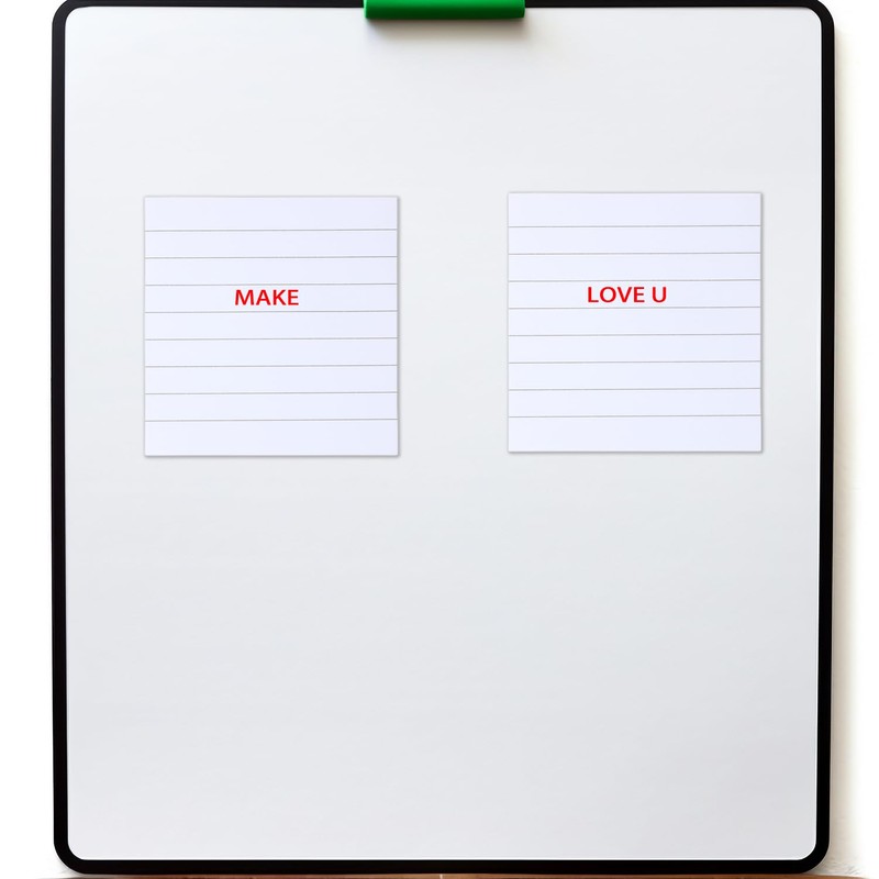 Mini Skater 2 Pack Sticky Notes with Line 7.5x7.5cm Self-Stick