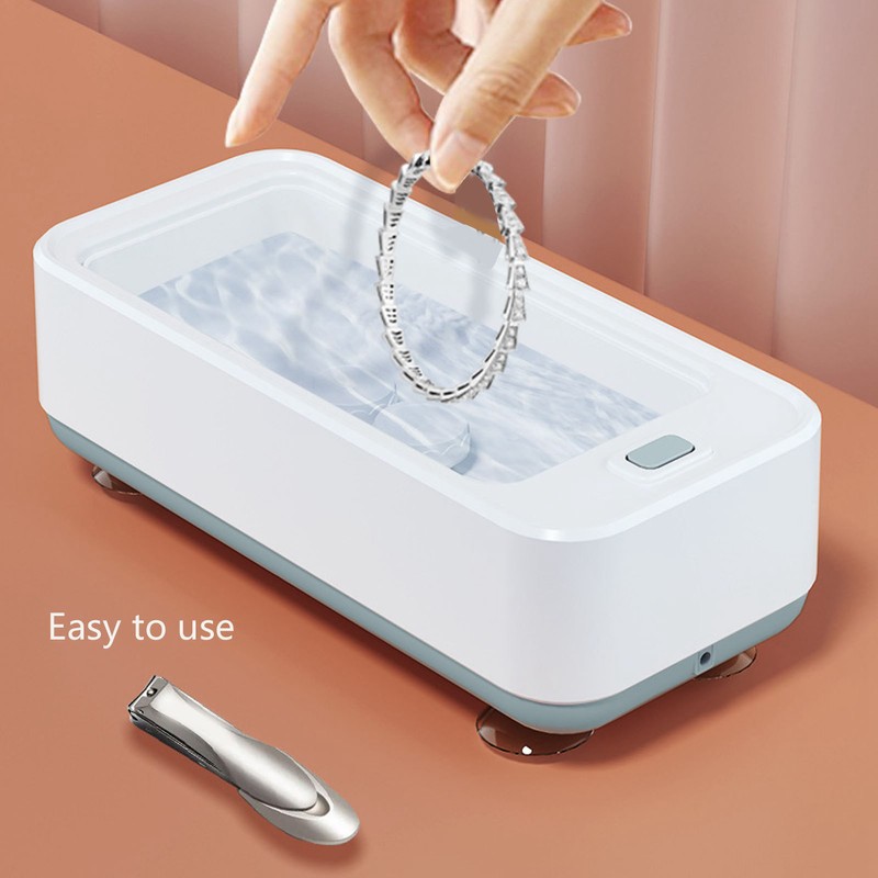 Jewelry Cleansing Machine High Frequency Vibration Remove Dirts Eyeglasses Mouth