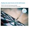 6Pcs Darts Professional Exquisite Stainless Steel Tip Darts Set with