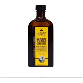 NATURE SPELL Aceite De Semilla Negra Y Ricino Nature Spell