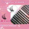 Kit De Estension Pestañas 800pcs 9-18mm 30d 40d 50d 60d