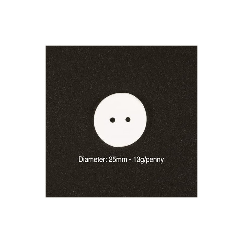 Shelver Coated Lead Penny Weights, Curtain Weights (20 x 13g