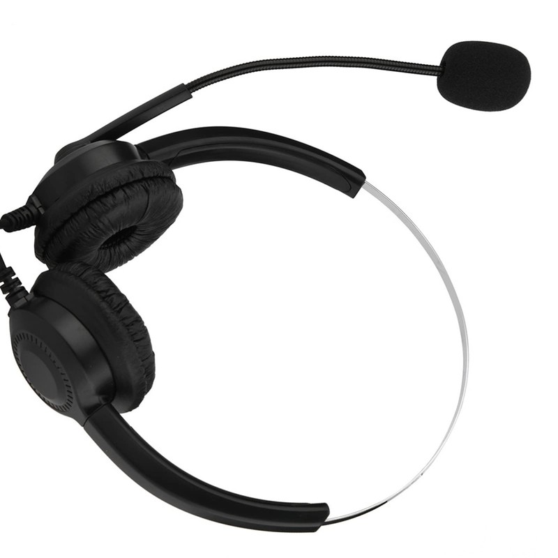 USB Call Center Headset Noise Cancelling Microphone, Mute Function, Universal