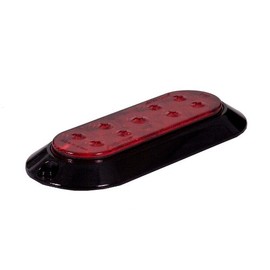 Maxxima M63320R Red 6" Oval Stop/Tail/Turn Light