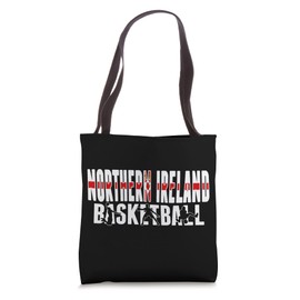 Northern Ireland Basketball Fans - National Flag Slam Dunk Tote Bag