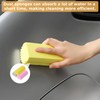 Pack of 3 Damp Duster, Damp Clean Duster Sponge, Damp