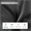 befen Black Genuine Leather Hobo Bags Purses for Women, Women's