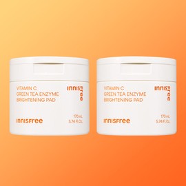 innisfree 이니스프리 비타민C 그린티 엔자임 잡티 토닝 패드 60매 x 2개 (총 120매)