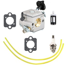 TINVHY BR420 Carburetor Kit Replacement for BR320 BR380 BR400 Backpack Blower with Fuel Line Filter Spark Plug 4203 120 0601 4203-120-0603