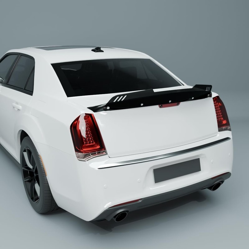 MUTUSAISI Rear Trunk Lip Spoiler Wing Wickerbill Compatible with Chrysler