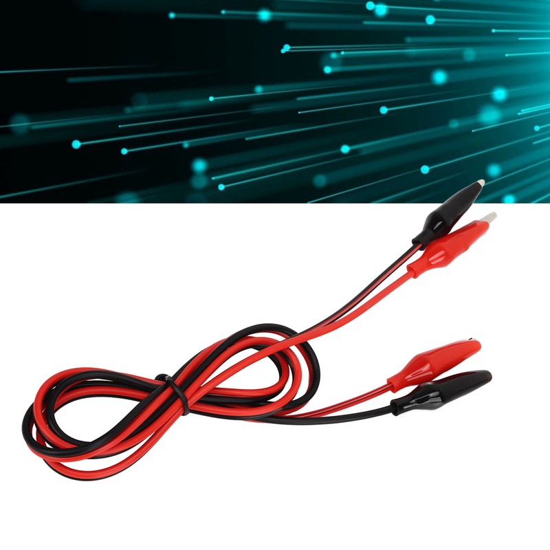 10Pcs Electrical Alligator Clip Dual Ended Alligator Clamps Test Leads