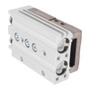 Pneumatic Cylinder SMC Type Dual Shaft Rod Double Acting Precise