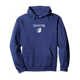 Doraville Peach Minimal Art Vintage Inspired Pullover Hoodie
