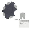 Hearing Aid Wax Guard Filters (1.5mm) for Oticon ProWax -