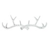Unbranded Cast Iron Antler Wall Hook Rack Key Towel Coat