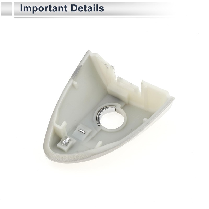 X AUTOHAUX Front Left Door Handle Lock Cylinder Cover for