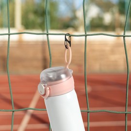 BOUMVID Pack of 10 S Carabiner Mini Carabiner Metal Double Carabiner 8 Shaped 2 Openings 31 mm Small Carabiner Small for Outdoor Camping Home Hiking Black