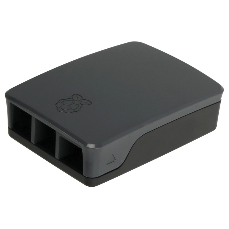Raspberry Pi 4 Case - Black/Grey