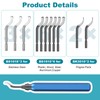NEUTYPECHIC Pack of 11 Deburring Tool 3D Printing 3 Blade