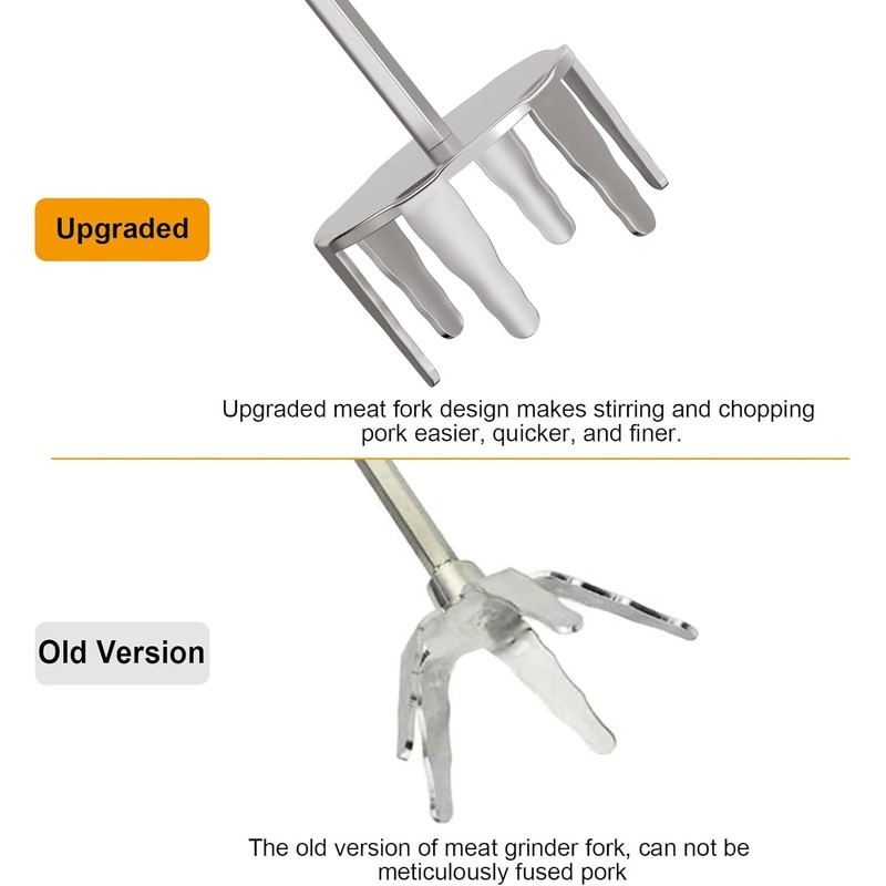 3 Inch Stainless Steel Pork Puller Used with Standard Hand