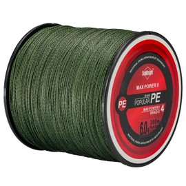SeaKnight TriPoseidon 4 Strands Braided Fishing Line 300M-1000M Saltwater Fishing Line Long Casting Super Strong Multifilament PE Wire Floating Sea Fishing Lines 8 Colors 8-80LB