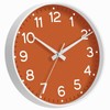 Roymnie Wall Clock, Silent Wall Clocks Battery Operated 8 Inch-Modern