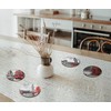 4 x Round London Coasters - Landmarks England GB UK