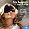 NEWGO Eye Mask Cooling Gel Cooling Mask Warm/Cold Therapy