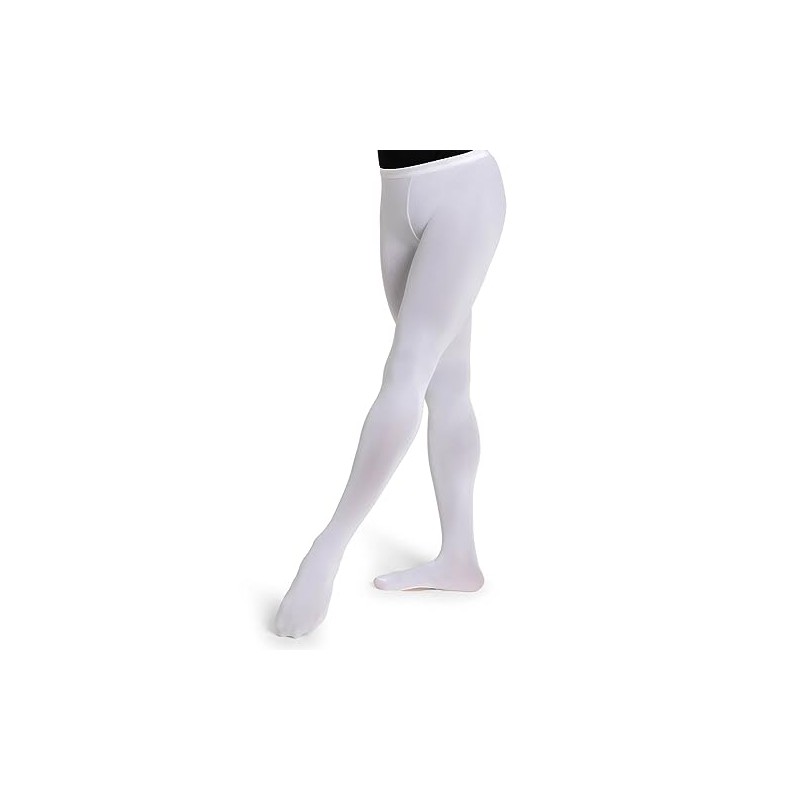 Capezio Women's Ultra Soft Transition Tight, White, XX-Large