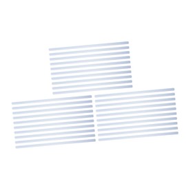 jojofuny 30pcs Plastic Slide Binders for Document Organization Transparent Book Binding Clips Easy to Pages for School Office Use Flexible Report Cover Mechanisms