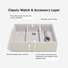 Stackers Oatmeal Classic Medium Jewellery Box Watch/Accessories Layer