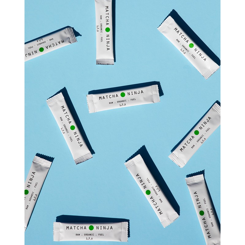Matcha Ninja Singles - 10 Sachets Packaging