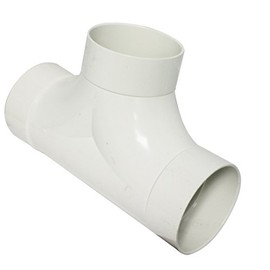 Canplas 414155BC PVC Sewer 4-Inch Two-Way Cleanout