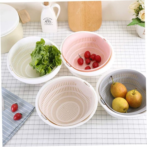 Portable Washing Basket & Drainer Multifunctional Free Space Saving for