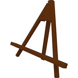 Art Board Jigsaw Easel Stand ATB-04E Brown