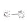 OST Mini White Silver Earrings OTE120Q08QWW White / OST 미니