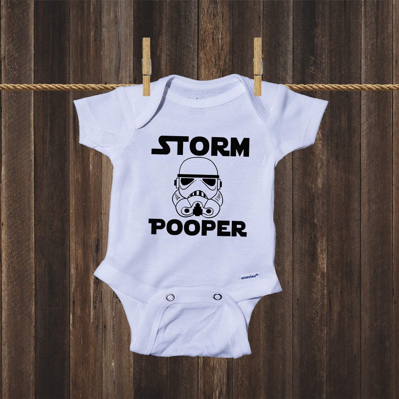 Ink Trendz Overol para bebé con diseño de Storm Pooper