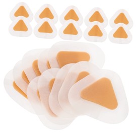 FRCOLOR 30Pcs Heel Stickers Prevention Pads Transparent Heel Protectors for All Shoe Types Wear Foot Tape Patch Comfortable Design for Foot Protection