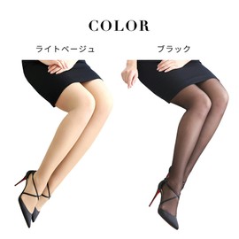 ENYA-KARIN Cabifi Elastic Stockings, 70 Denier, Prevents Heavy Legs, Graduated Compression, Pantyhose, Lymphatic Swelling, Easy Toes, Durable, Double Covering Material, Honeycomb Braid, Tightening,